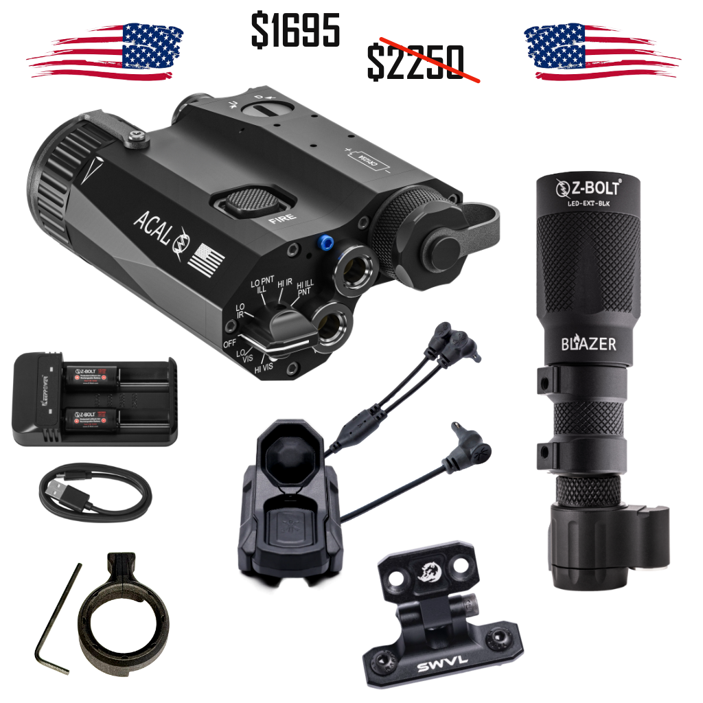 BUNDLE! VIS Override Package - ACAL LED with Rifle Mounted Light