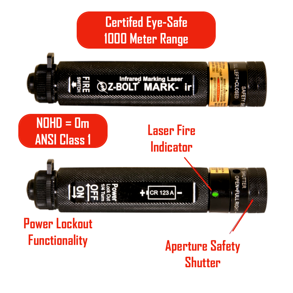 Handheld Laser Designators - K9, SWAT, HELOS