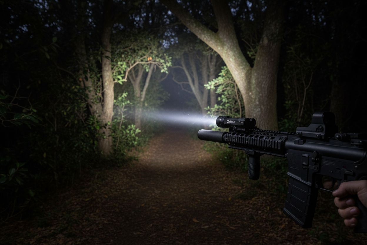 Z-BOLT LED Rifle Light — Ad Creative
