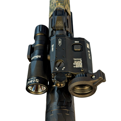 VIS Override Rifle Package - ACAL; LED WML; SWVL MLOK Mount; 3X Lead AXON Switch (Crane Plugs) & Dual Function Tailcap (All Black)