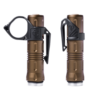18650 Multi-Colored Handheld Light Body Packages - Thyrm Clips, Anti-Roll Collars, Tailcaps & Light Bodies