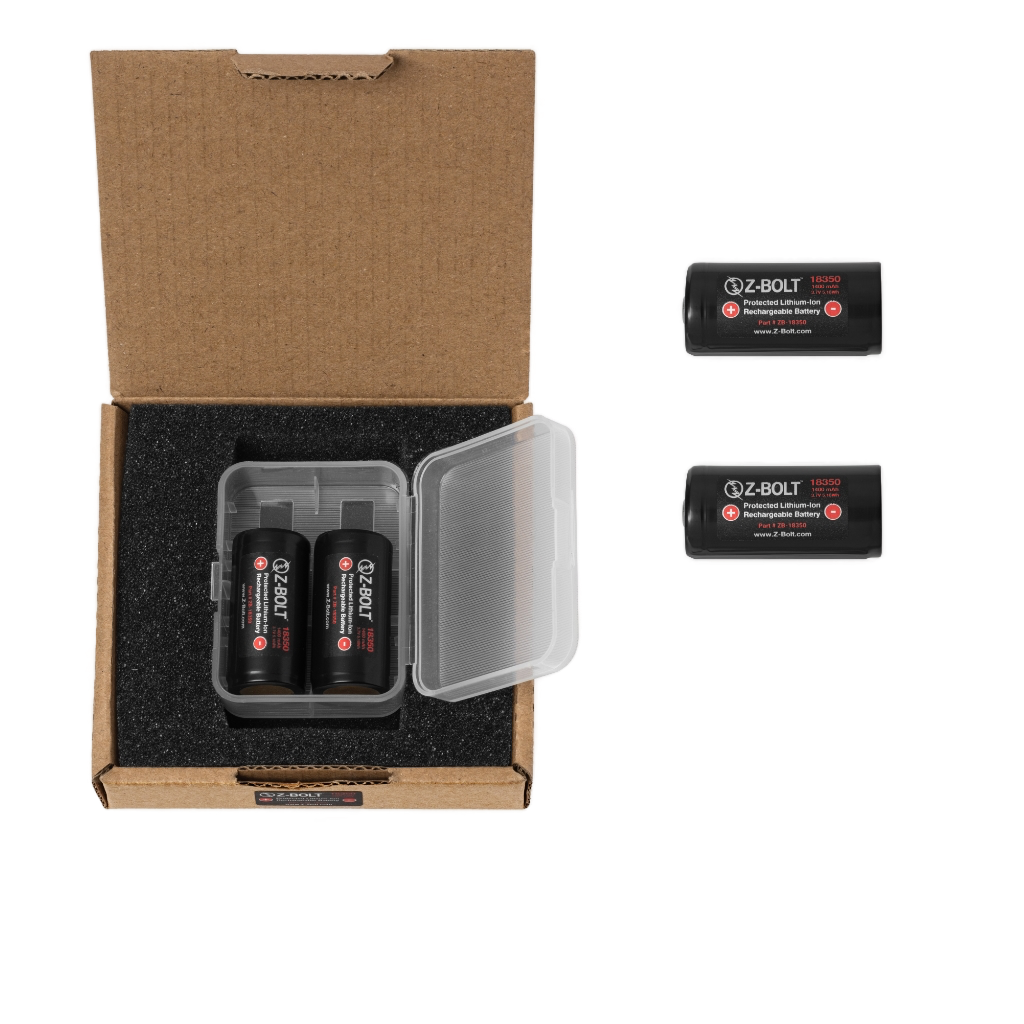 CellVault 18 - 18350, 18650 – Z-BOLT® Electro-Optics