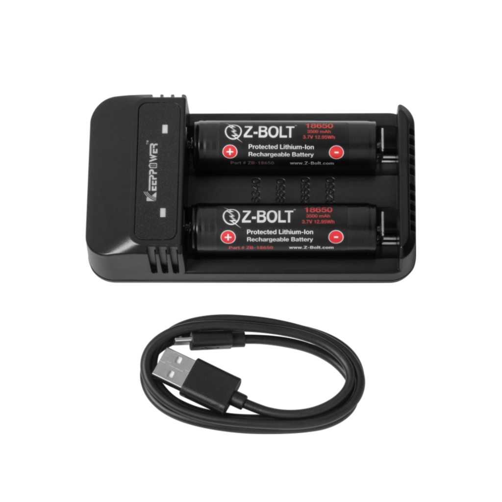Rechargeable Batteries 18350, 18650, CR123A Z-BOLT Electro-Optics Rechargeable Batteries 18350, 18650, CR123A Z-BOLT Electro-Optics