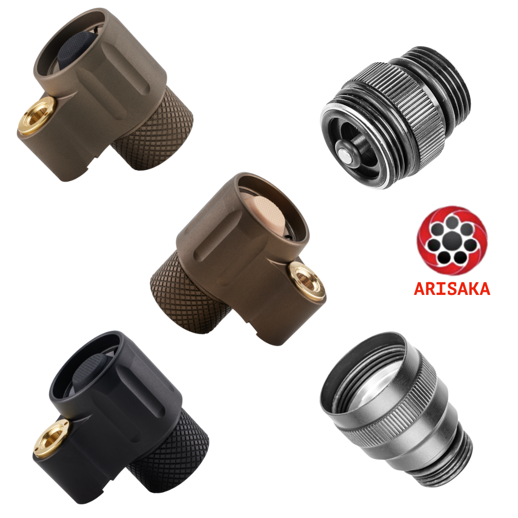 Dual Function Port Tailcaps & Streamlight Adapters