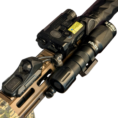 LED Rifle Mounted Light for Laser Aiming Modules, MFAL - BUNDLE!