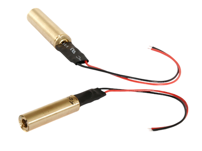 5mW Dot Laser, 10mm, 6 in Leads