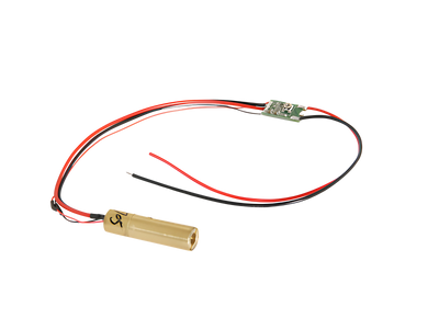 5mW Dot Laser, 10mm, Detached PCB