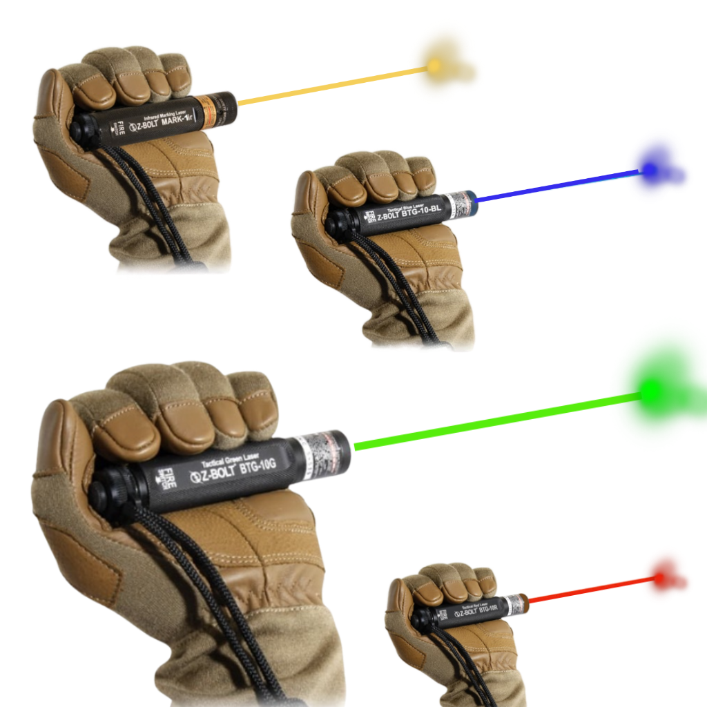 Handheld Laser Designators - K9, SWAT, HELOS – Z-BOLT® Electro-Optics