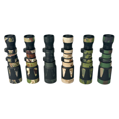 18350 LED Rifle Mounted Light,  Pre-Installed Nylon Wraps, 6x Patterns (Black)