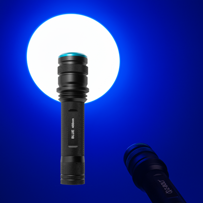 6x Color LED - Forensic Light Source Kit
