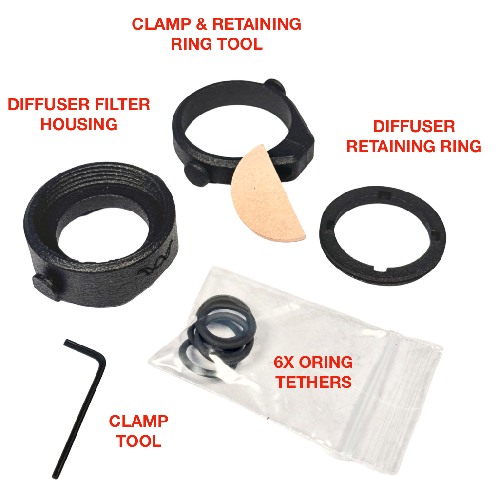 Diffuser Assembly for 2nd Firearm