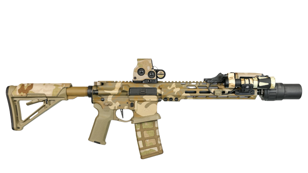 ACAL 3BM, Co-Located Lasers & 400mW VCSEL IR Illuminator, Lug & Bolt Mount [MIL]