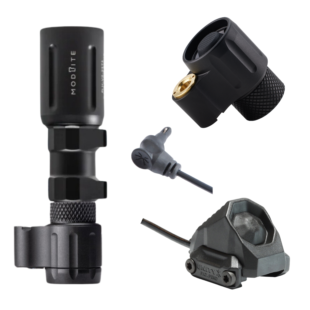 Dual Function Cable Port Tailcap for Z-BOLT®, Surefire, Modlite Dual Function Cable Port Tailcap for Z-BOLT®, Surefire, Modlite