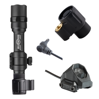 Dual Function Cable Port Tailcap for Z-BOLT®, Surefire, Modlite, & Arisaka "Scout" Compatible Lights & Light Bodies