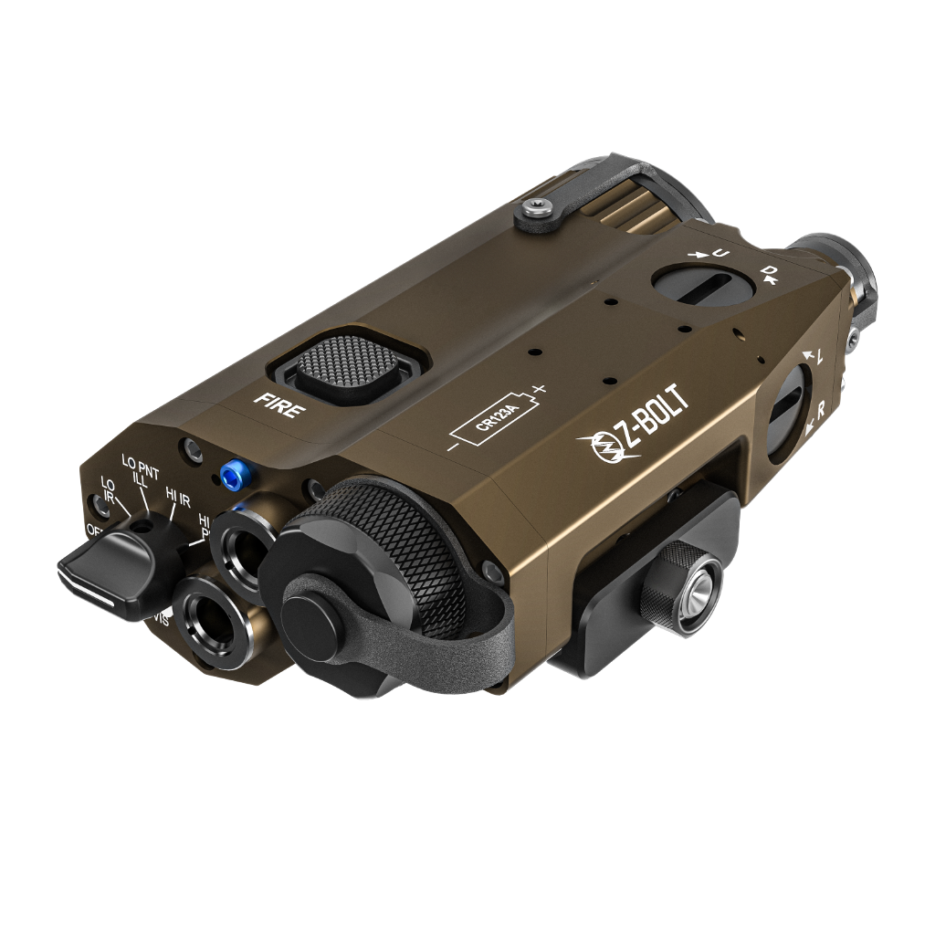 ACAL, Advanced Co-Located Lasers & LED IR Illuminator, Lug & Bolt Mount