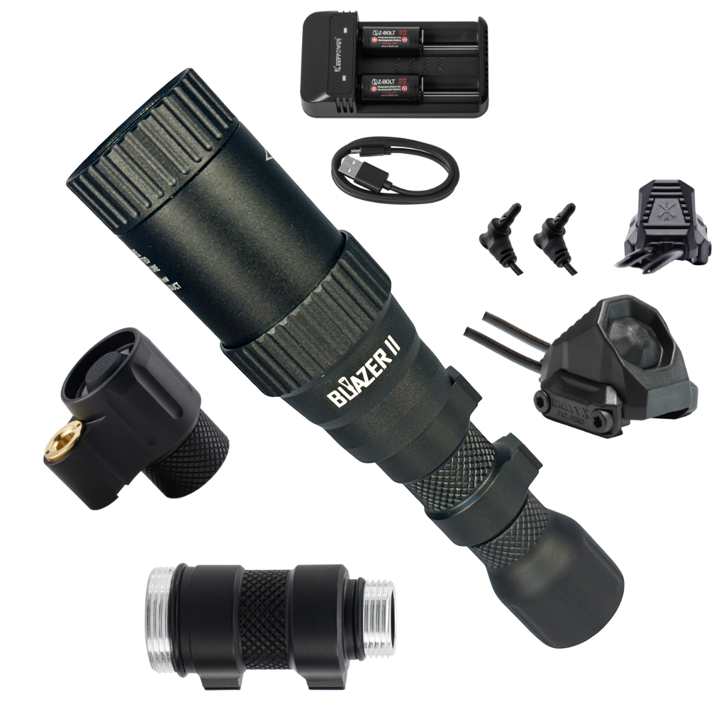 BLAZER II, LED IR Illuminator for IR Laser - BUNDLE!