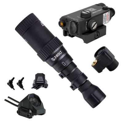 BLAZER II, LED IR Illuminator for IR Laser - BUNDLE! (IP68)