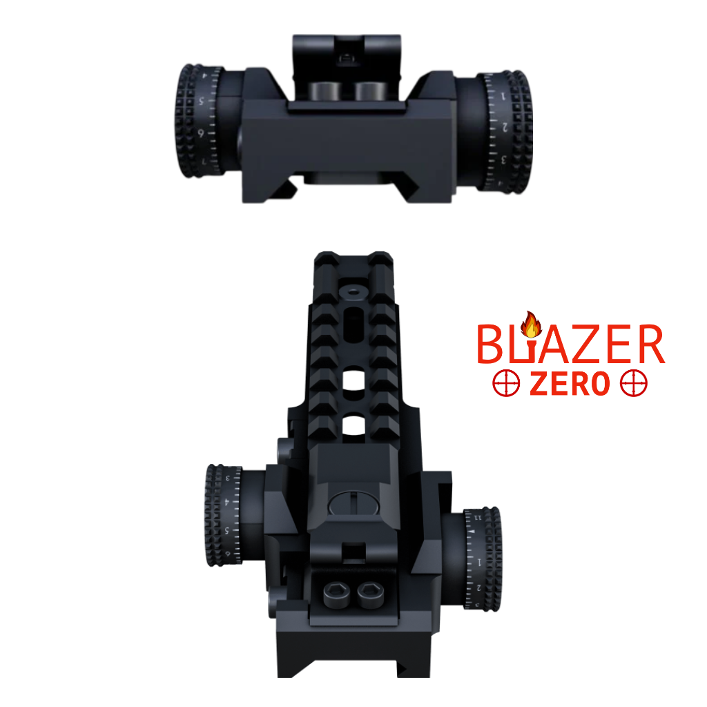 BLAZER Zero - Click Adjustable Mount for LEP, Illuminators