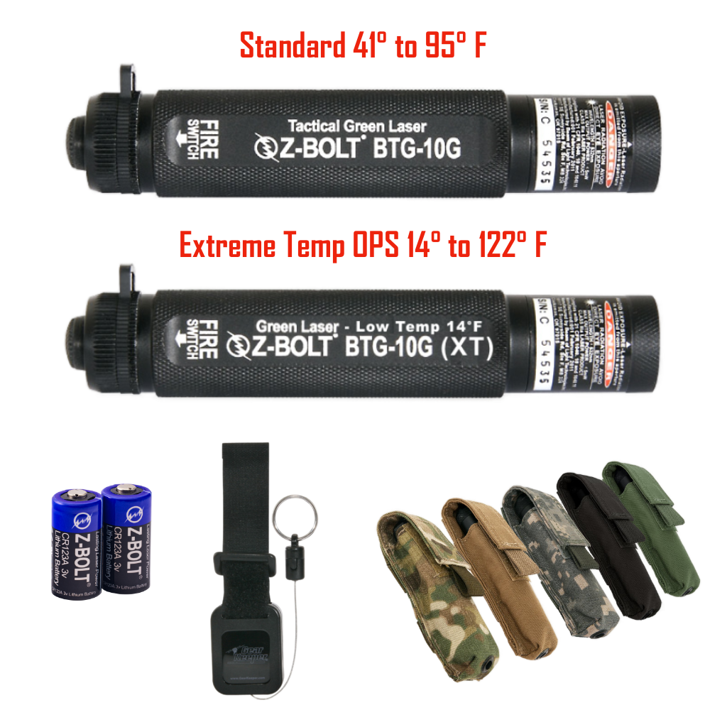 3) Dot Lasers - Green, Red, Blue - BUNDLE! – Z-BOLT® Electro-Optics