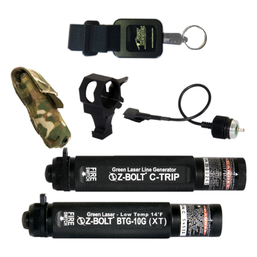 1 pc Green Dot & 1 pc Green Line Laser with Weapons Mounting Hardware