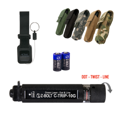 GREEN Laser Dot & Line - Trip Wire Illuminator