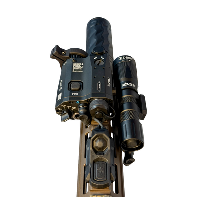 VIS Override Rifle Package - ACAL; LED WML; SWVL MLOK Mount; 3X Lead AXON Switch (Crane Plugs) & Dual Function Tailcap (All Black)