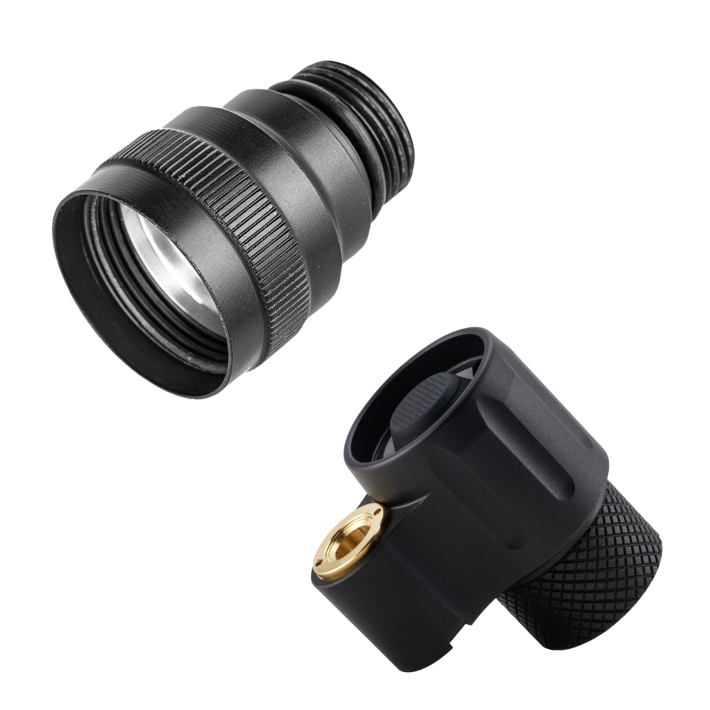 Dual Function Port Tailcaps & Streamlight Adapters