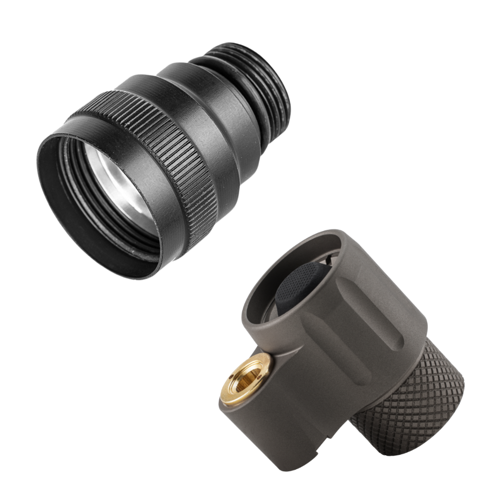 Dual Function Port Tailcaps & Streamlight Adapters