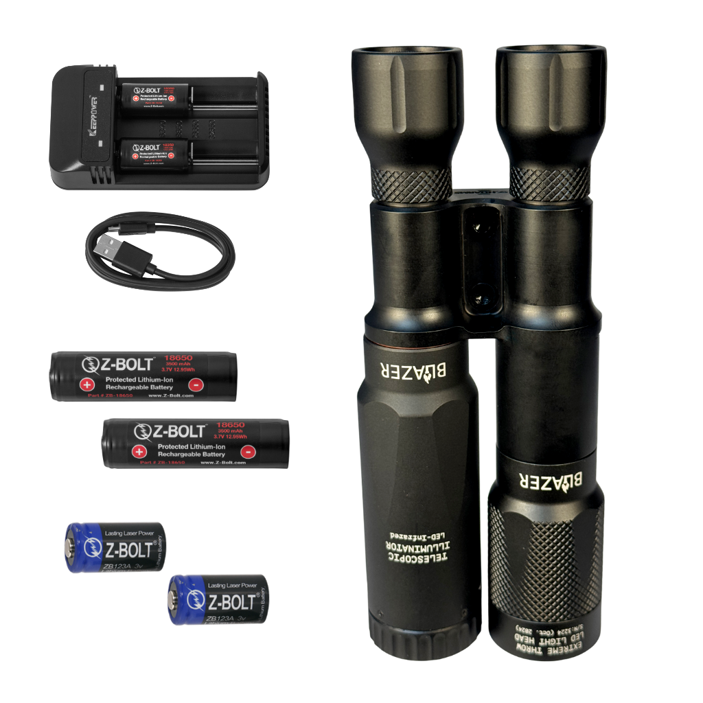 DUAL Body LED Light & LED IR Illuminator - BUNDLE! (IP65) – Z-BOLT