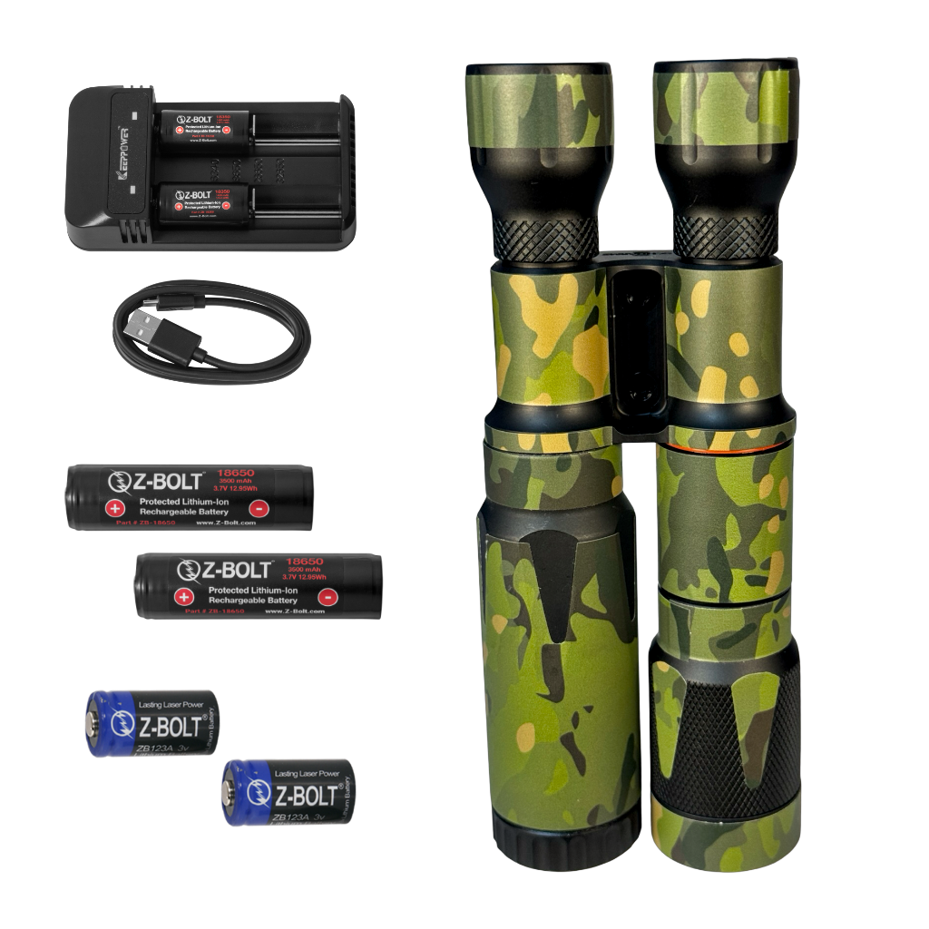 DUAL Body LED & IR Illuminator & NYLON WRAPS - BUNDLE! – Z