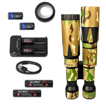 DUAL Body LEP & LED IR Illuminator Weapon Light - BUNDLE!