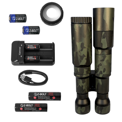 DUAL Body LEP Light & LED IR Illuminator - BUNDLE! (IP65)