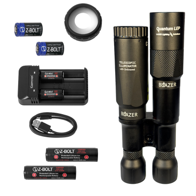 DUAL Body LEP Light & LED IR Illuminator - BUNDLE! (IP65)