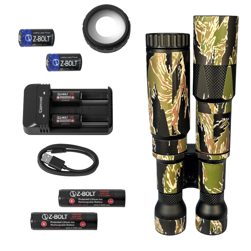 DUAL Body LEP & LED IR Illuminator Weapon Light - BUNDLE!