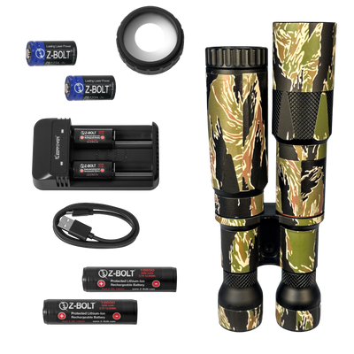 DUAL Body LEP Light & LED IR Illuminator - BUNDLE! (IP65)