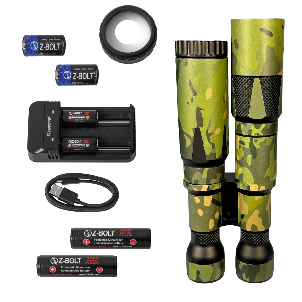 DUAL Body LEP & LED IR Illuminator Weapon Light - BUNDLE!