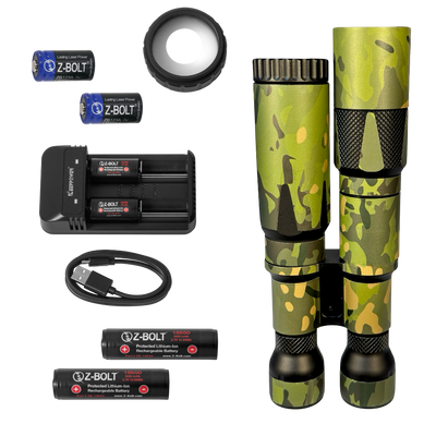 DUAL Body LEP Light & LED IR Illuminator - BUNDLE! (IP65)