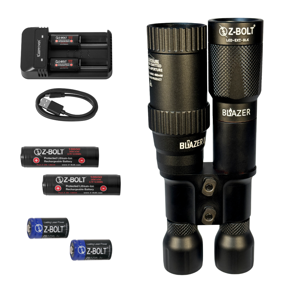 DUAL Body LED Light & VCSEL Illuminator Weapon Light - BUNDLE!