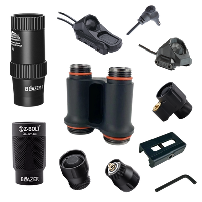 DUAL Body LED Light & BLAZER II LED IR Illuminator (IP68) BUNDLE!