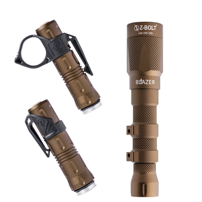 18650 LED Rifle Light & Handheld Body with Thyrm Clip - BUNDLE!