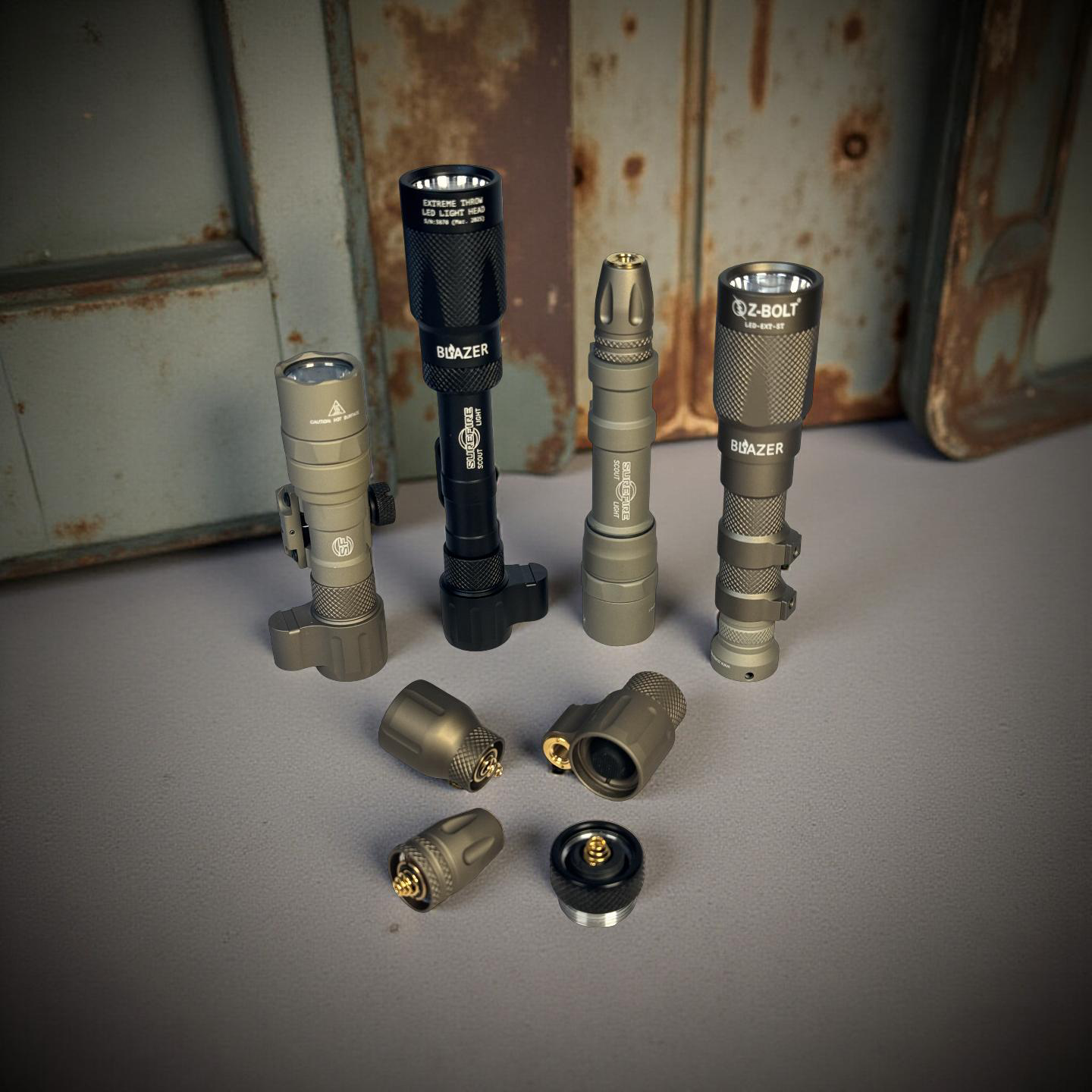 Remote Cable Port Tailcap for Z-BOLT®, Surefire, Modlite Remote Cable Port Tailcap for Z-BOLT®, Surefire, Modlite