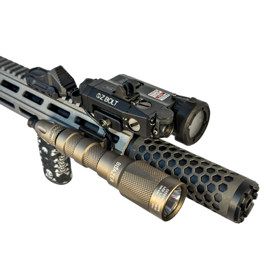 18650 LED Rifle Mounted Light - 6x Anodized Colors