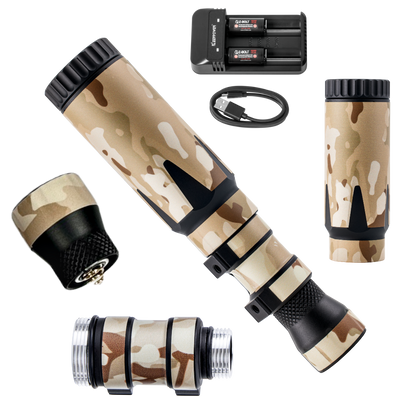 Infrared LED - Rifle Mounted + Nylon Wraps (IP65)