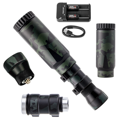 Infrared LED - Rifle Mounted + Nylon Wraps (IP65)