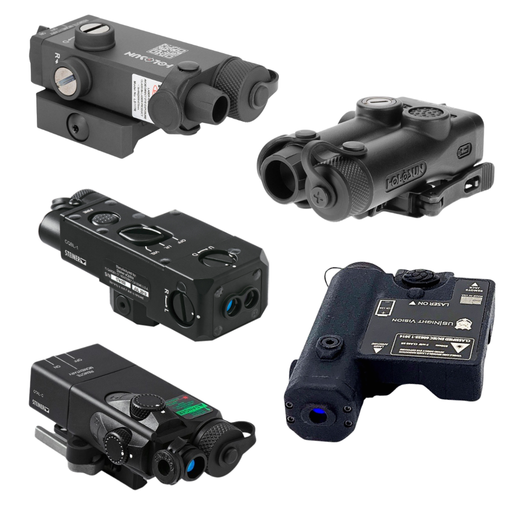 LED Weapon Light, Tailcap & Switch for Standalone VIS Laser