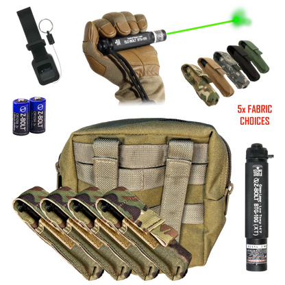 Team Kits, GREEN Laser Dot, 14° to 121° Op Temps