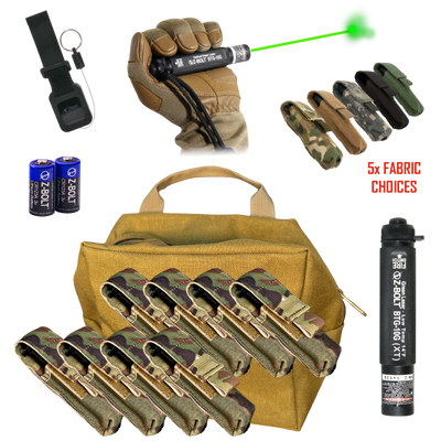 Team Kits, GREEN Laser Dot, 14° to 121° Op Temps