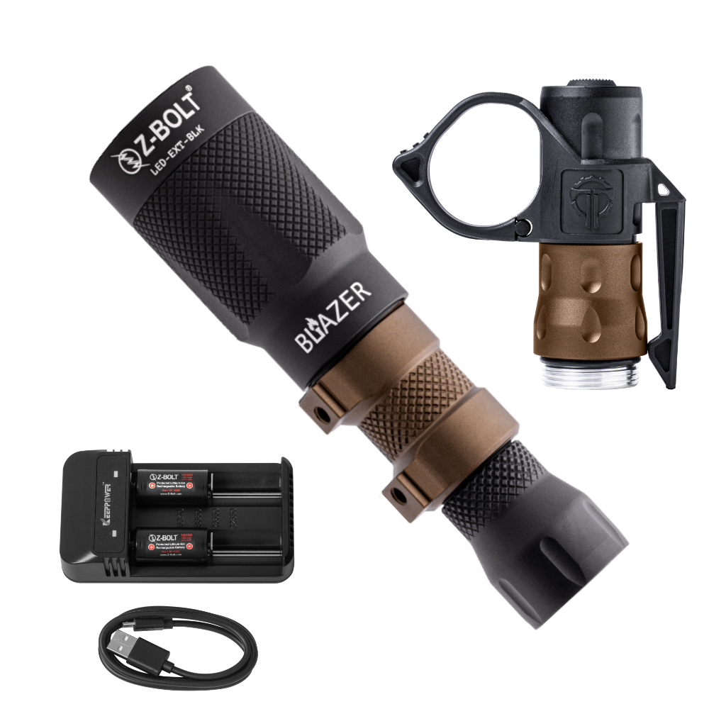 LED 18350 Rifle Mounted & Handheld BUNDLE!