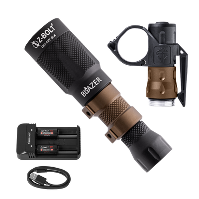 18350 LED Rifle Light & Handheld Body with Thyrm Clip - BUNDLE!