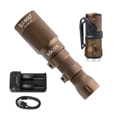 18350 LED Rifle Light & Handheld Body with Thyrm Clip - BUNDLE!